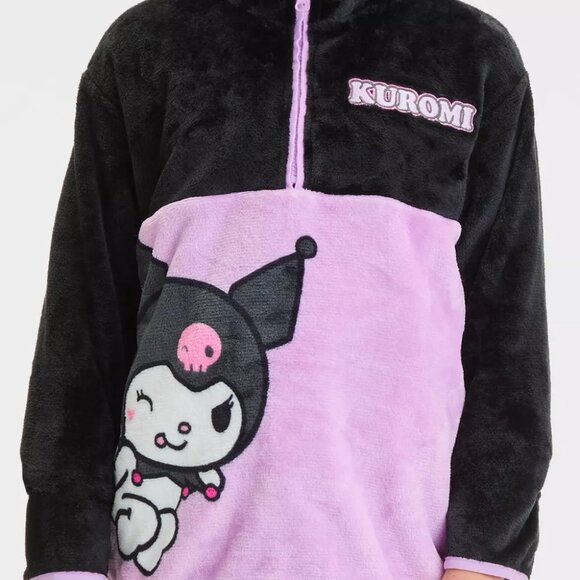 NEW Girls' Kurmoni Zip-Up Sweatshirt - Black XS - Picture 8 of 8